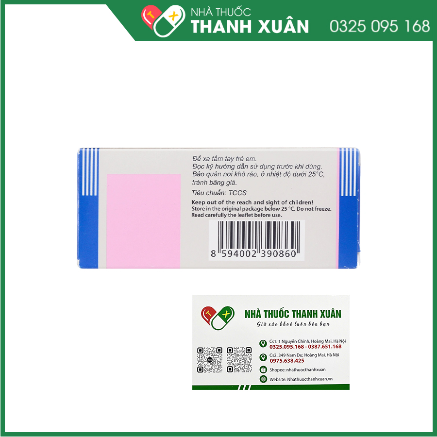 Kalium chloratum thuốc phòng và điều trị các trường hợp hạ kali máu